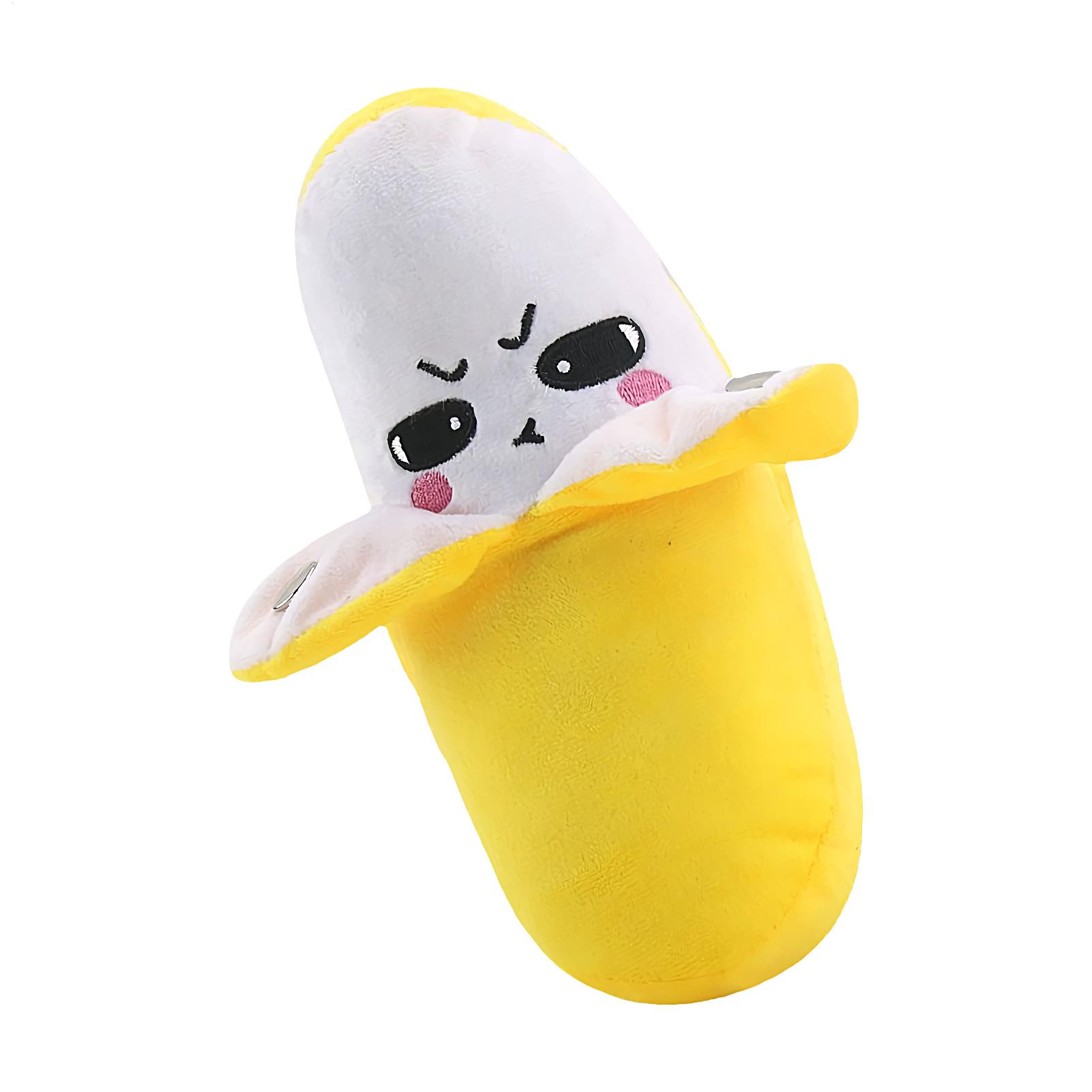 Baby Food Banana - ぬいぐるみバナナ タッチセンサー付き ソフトインタラクティブフィギュア プラッシュミュージカルピアノ 子供用 バースデーパーティー用