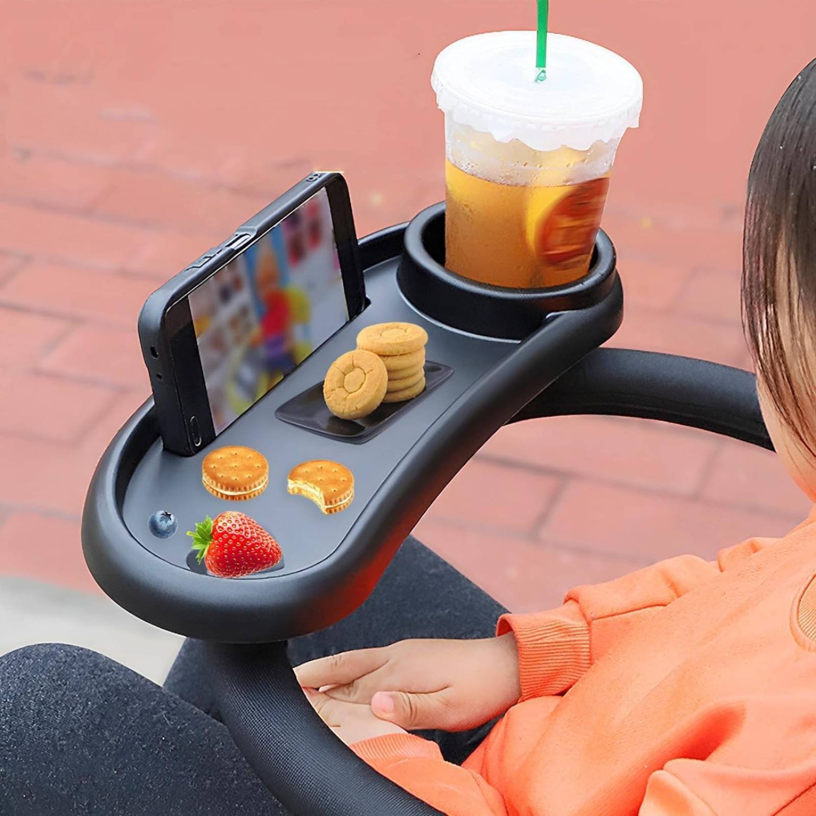 ベビーカー用フードトレイ素材 汎用ベビーカースナックトレイ  - Baby Food Universe のレビューと価格