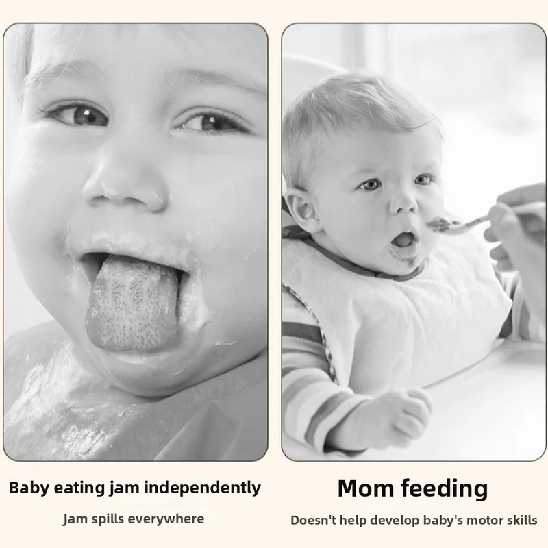 こぼれ防止・圧迫防止スナックフィーダー（ハンドル付き）幼児用 - Baby Puree Pouch のレビューと価格