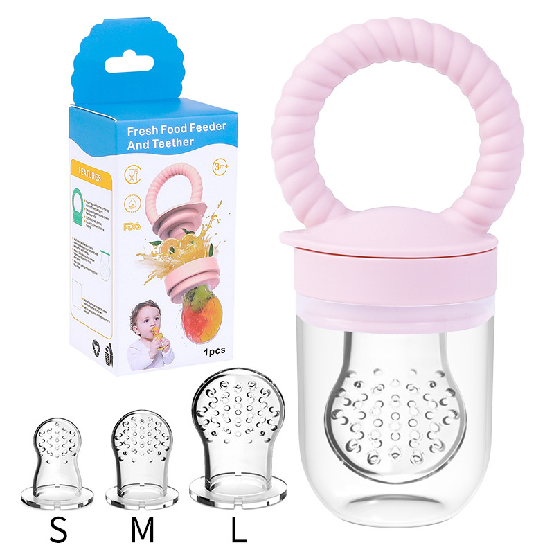 BPAフリー シリコン製ベビーフードフィーダーおしゃぶり 食 - Baby Food Vegetable のレビューと価格