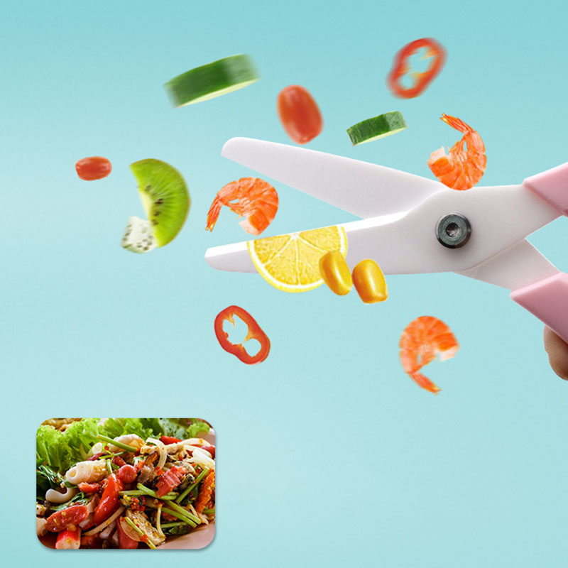 Dobeli 8 インチジルコニアセラミックス鋭い刃ポータブ - Baby Food Scissors のレビューと価格
