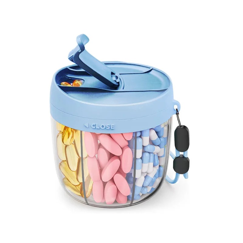 ピルオーガナイザー ピルディスペンサー 7つの大きなコンパー - Formula Dispenser Portable のレビューと価格