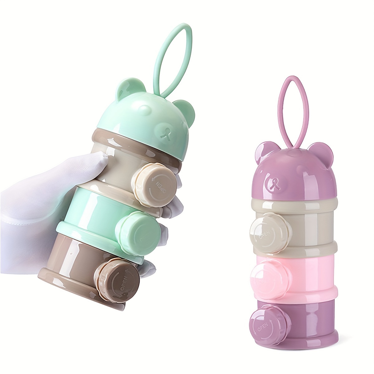 ストラップ付き大容量ベビーミルクパウダーコンテナ、ベビーフォ - Baby Food Universe のレビューと価格