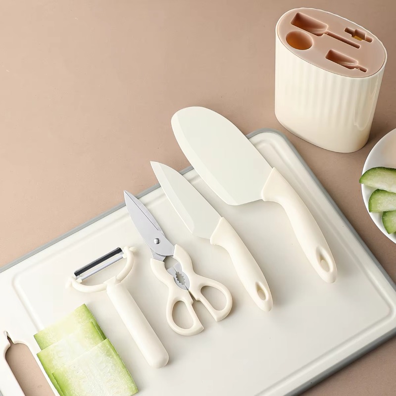 5点セットのキッチン用小型ツール。ステンレス製のフルーツナイ - Baby Food Scissors のレビューと価格