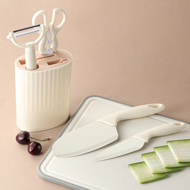 5点セットのキッチン用小型ツール。ステンレス製のフルーツナイ - Baby Food Scissors のレビューと価格