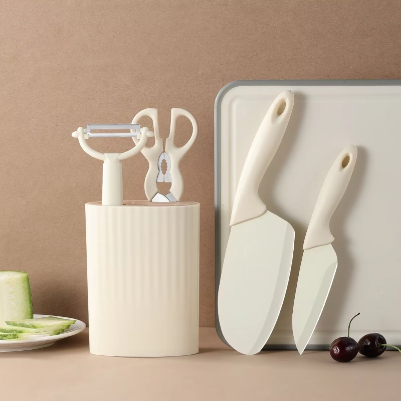 5点セットのキッチン用小型ツール。ステンレス製のフルーツナイ - Baby Food Scissors のレビューと価格
