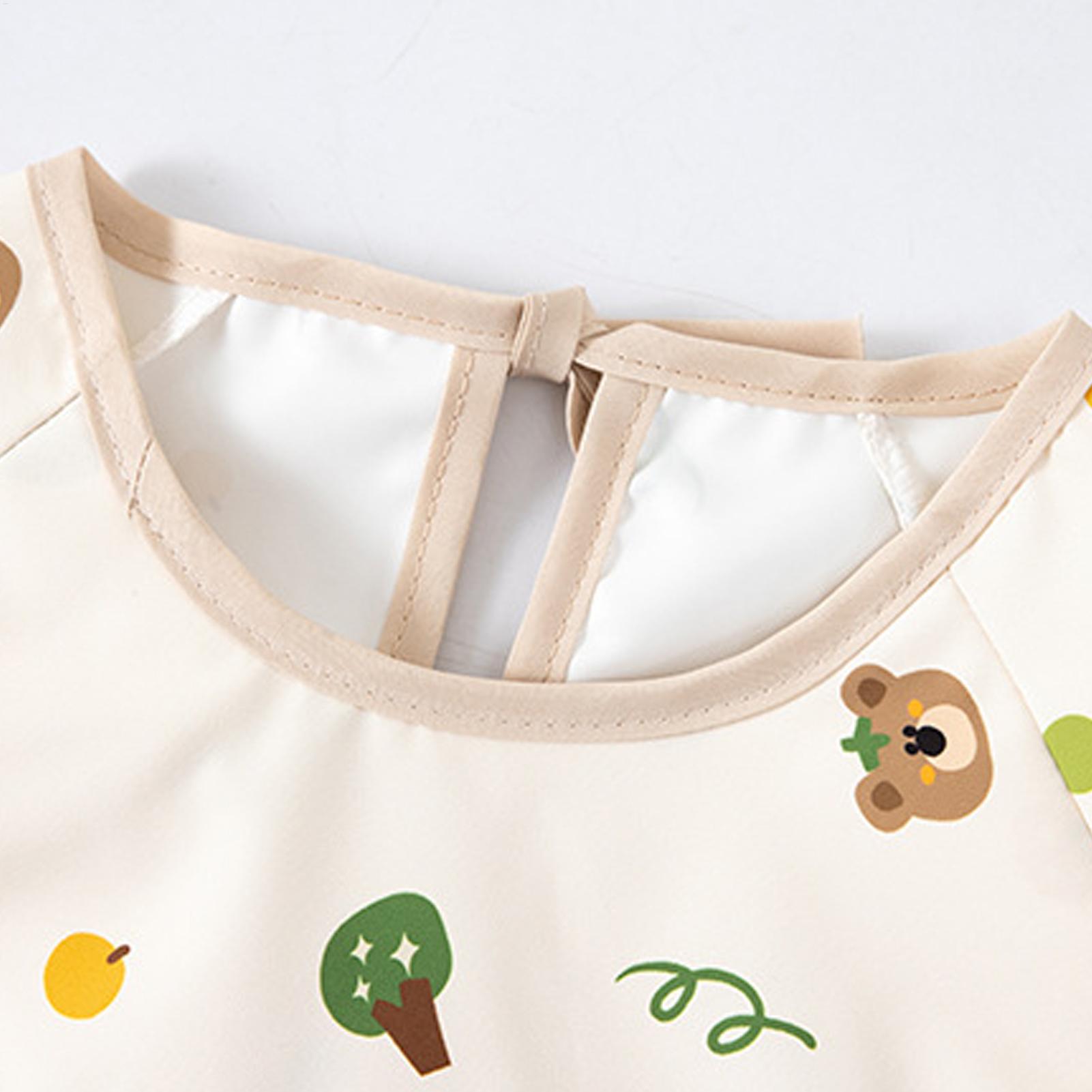 キッズスモックビブ防水再利用可能な長袖6-36ヶ月子供用食品 - Baby Food In Restaurant のレビューと価格