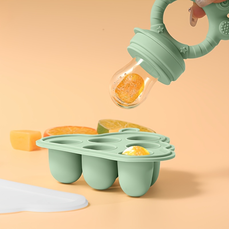 2 個/1 個ミニベビー果物野菜冷凍庫型蓋付き、フルーツフィ - Baby Food Vegetable のレビューと価格
