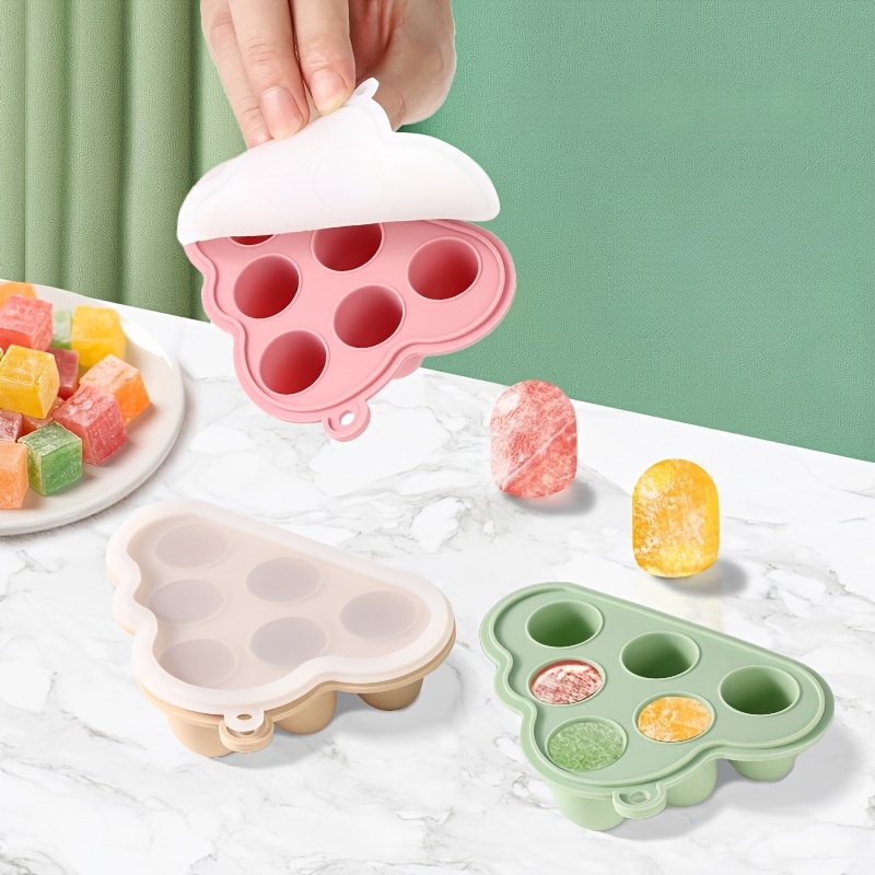 2 個/1 個ミニベビー果物野菜冷凍庫型蓋付き、フルーツフィ - Baby Food Vegetable のレビューと価格