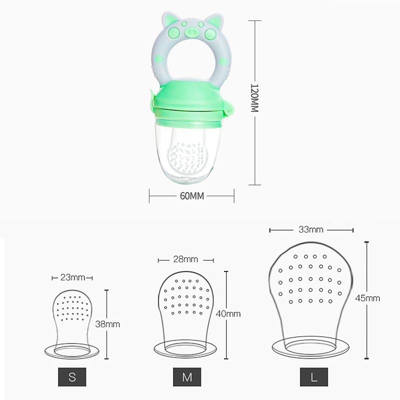 4個セット シリコン製果物・野菜フィーダー 乳幼児用（6～3 - Baby Food Vegetable のレビューと価格
