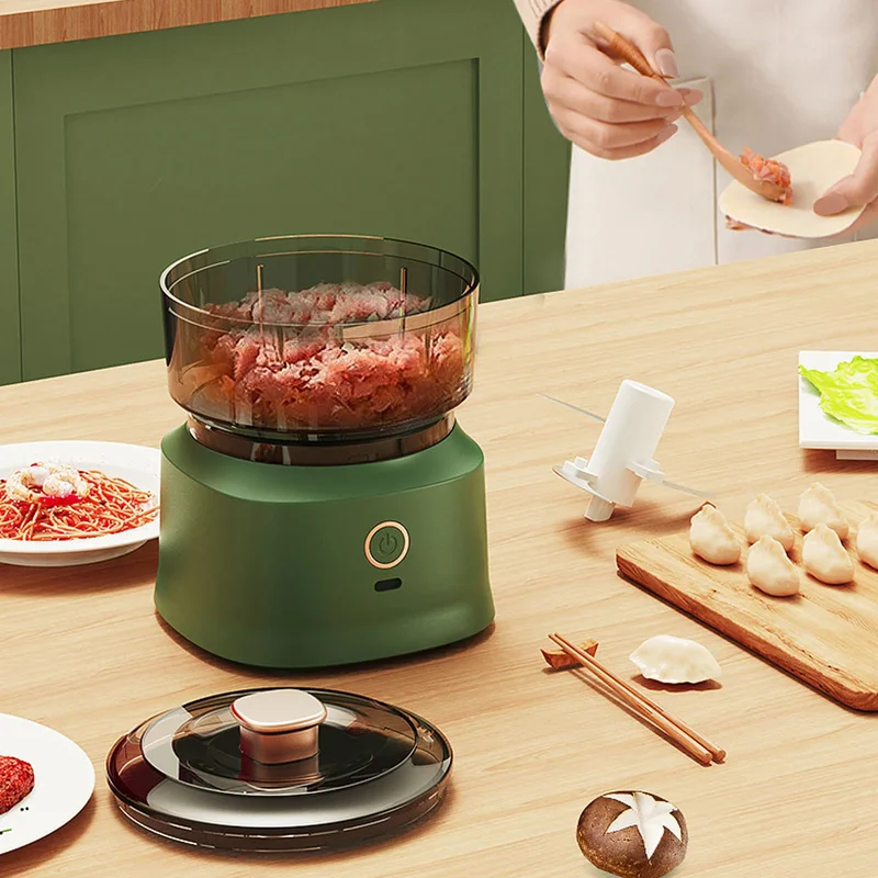 ミニミートグラインダー電動ガーリックマッシャー多機能キッチン - Baby Food Vegetable のレビューと価格