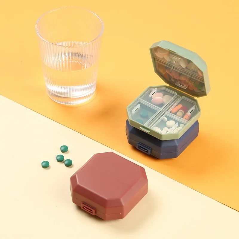 ミニポータブルピルボックス 6 グリッドタブレットピルオーガ - Formula Dispenser Portable のレビューと価格