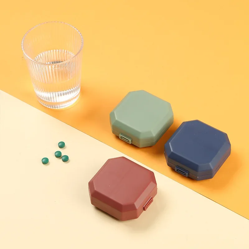 ミニポータブルピルボックス 6 グリッドタブレットピルオーガ - Formula Dispenser Portable のレビューと価格