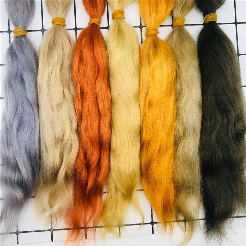 10グラム/袋 9色 リボーンドール モヘアウィッグ DIY - Baby Puree Pouch のレビューと価格