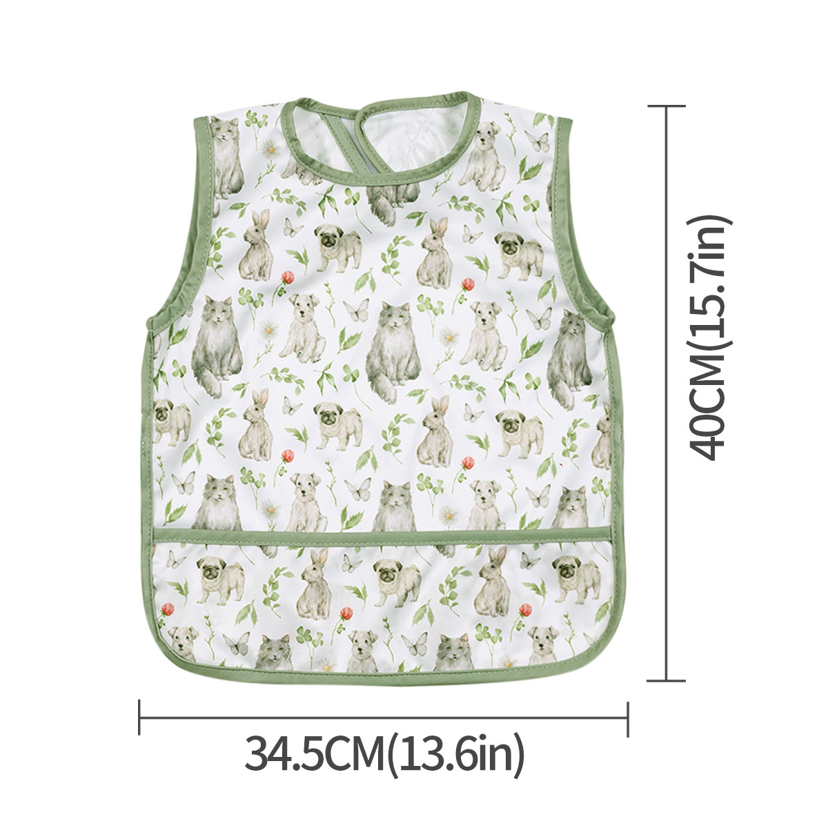 HappyFlute 散らかり防止ベビーよだれかけ 防水ベビ - Baby Food Apron のレビューと価格