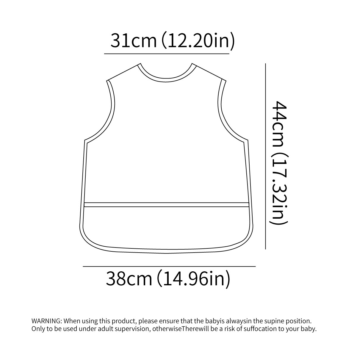 Happyflute ベビーよだれかけ 1 個 ポリエステル - Baby Food Apron のレビューと価格