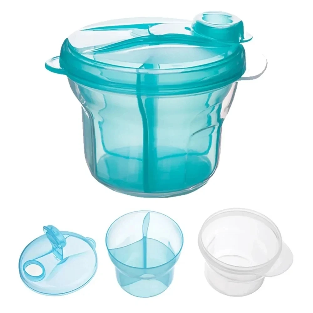 ベビーフード収納ボックス 3グリッドポータブルミルク粉末ディ - Formula Dispenser Portable のレビューと価格