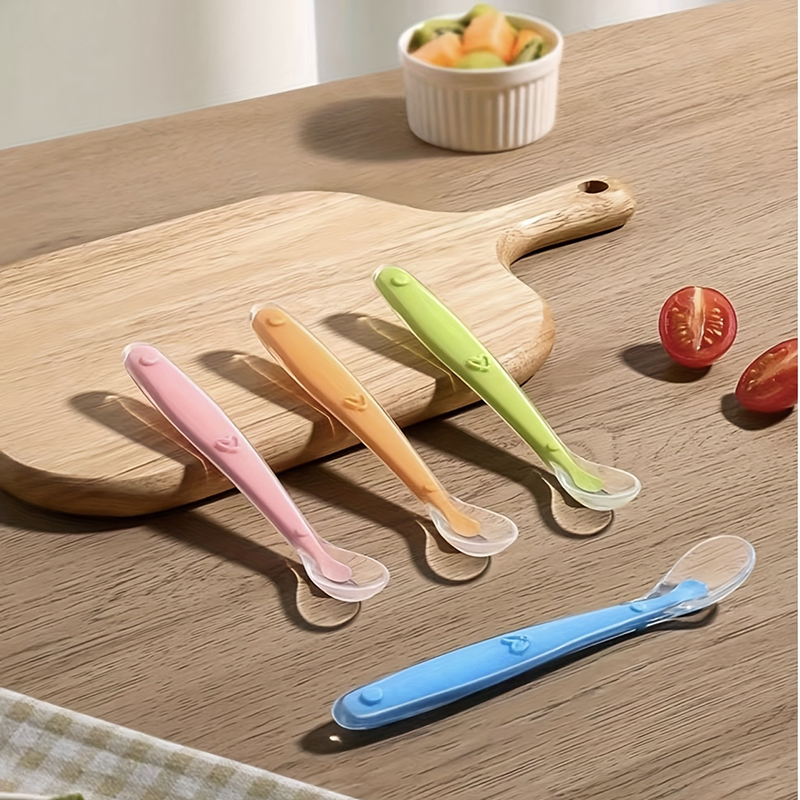 1/2個入り ソフトチップベビーシリコンスプーン 安全なベビ - Self Feed Spoon のレビューと価格