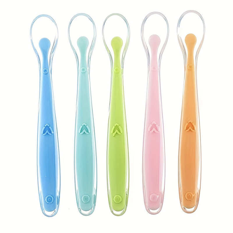 1/2個入り ソフトチップベビーシリコンスプーン 安全なベビ - Self Feed Spoon のレビューと価格