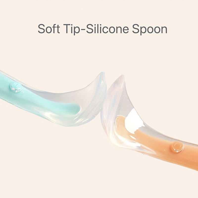 1/2個入り ソフトチップベビーシリコンスプーン 安全なベビ - Self Feed Spoon のレビューと価格