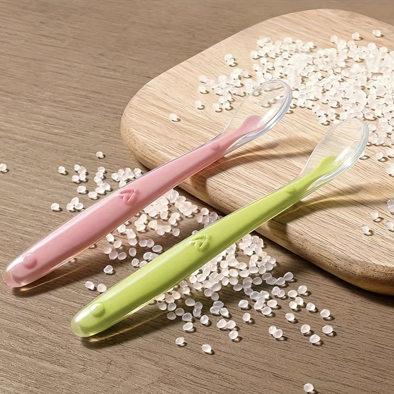 1/2個入り ソフトチップベビーシリコンスプーン 安全なベビ - Self Feed Spoon のレビューと価格