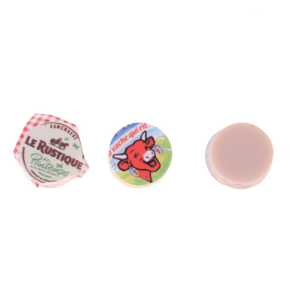 1/12スケールのドールハウス用ミニチュアチーズ。プラスチッ - Baby Kitchen Food のレビューと価格
