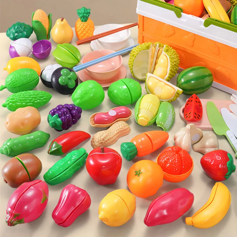 子供のためのモンテッソーリハウスゲーム,果物,ピタヤ,野菜, - Baby Food Vegetable のレビューと価格