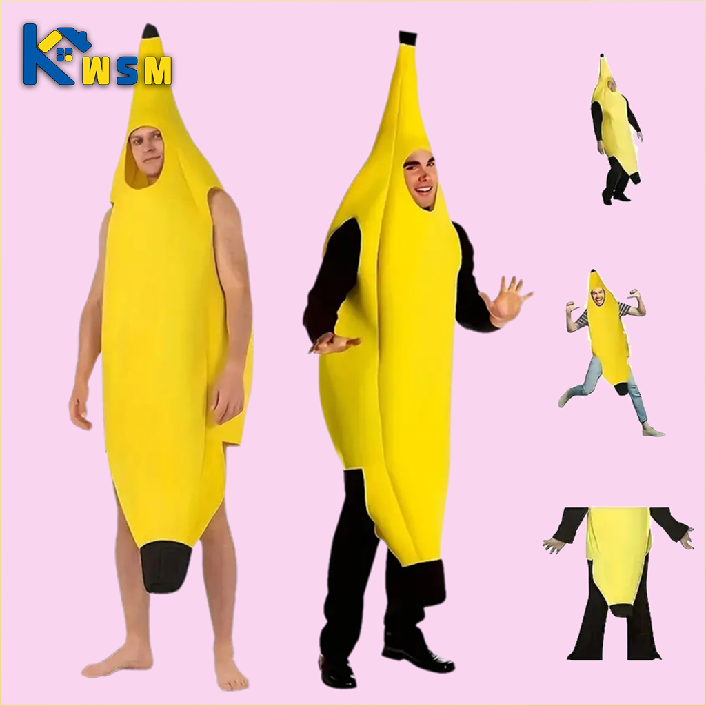 子供ハロウィンバナナコスチュームフルーツ衣装ステージパフォー - Baby Food Banana のレビューと価格