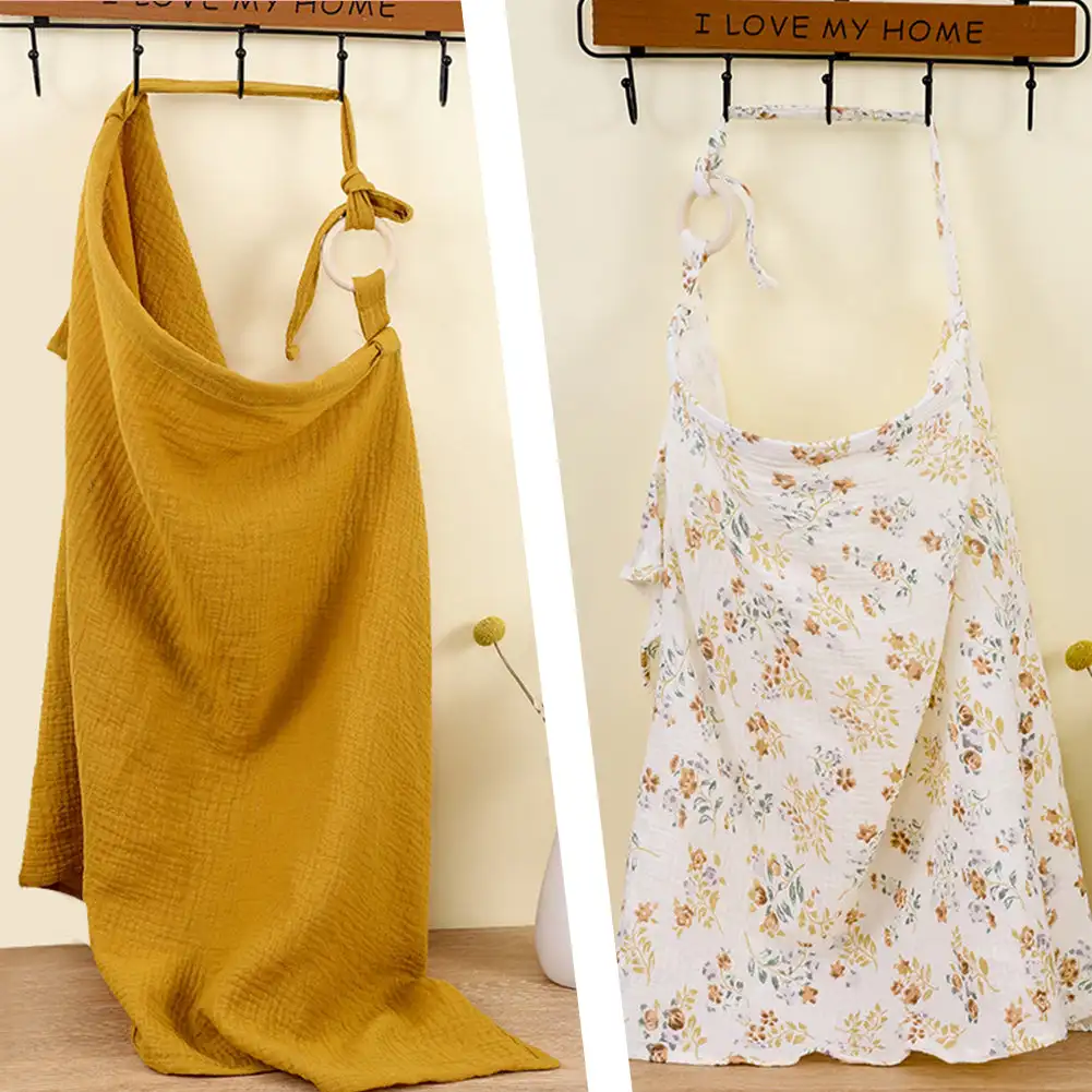 ベビー授乳カバー綿ベビー授乳授乳カバー調節可能なプライバシー - Baby Food Apron のレビューと価格