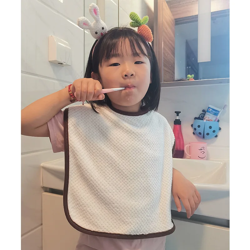 ベビー唾液タオル防水幼児よだれかけ子供の食事エプロン男の子女 - Baby Food Apron のレビューと価格