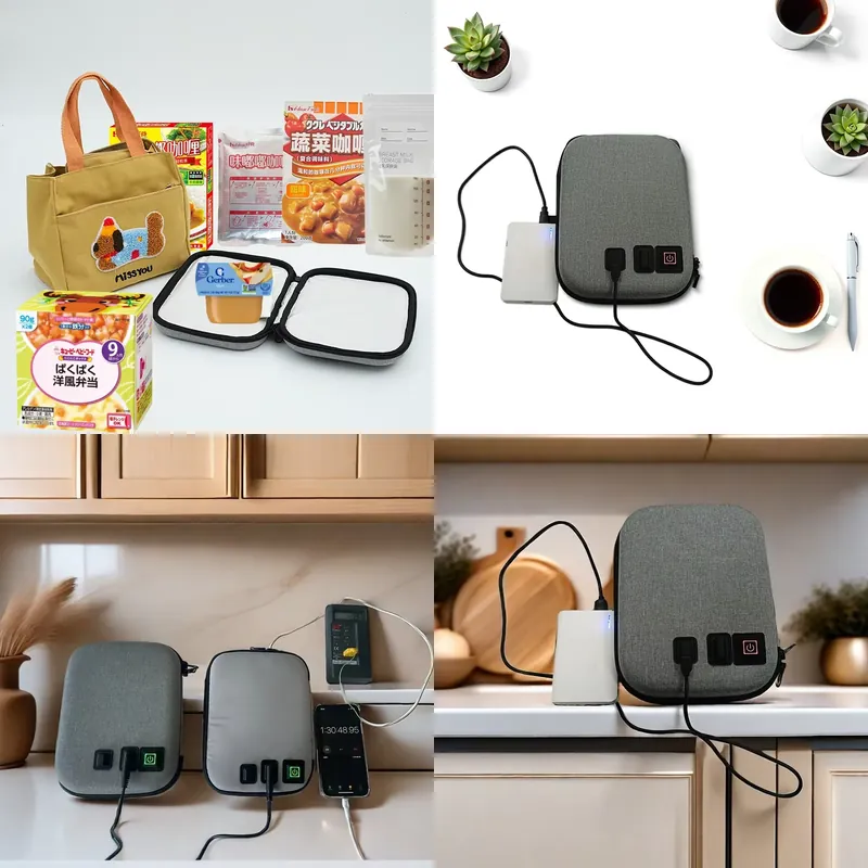 【CHIMU HOME】 12ヶ月児用ポータブルUSB給電ベ - Baby Puree Pouch のレビューと価格