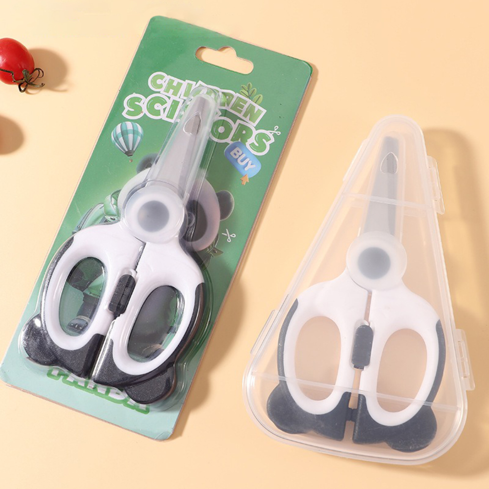 子供用安全はさみ、学生用ベビーフードはさみ、携帯用家庭用肉や - Baby Food Scissors のレビューと価格