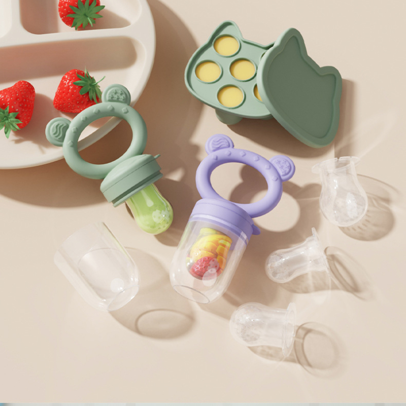 ベビーおしゃぶりフルーツフィーダーカバー付きシリコーン新生児 - Baby Food Vegetable のレビューと価格