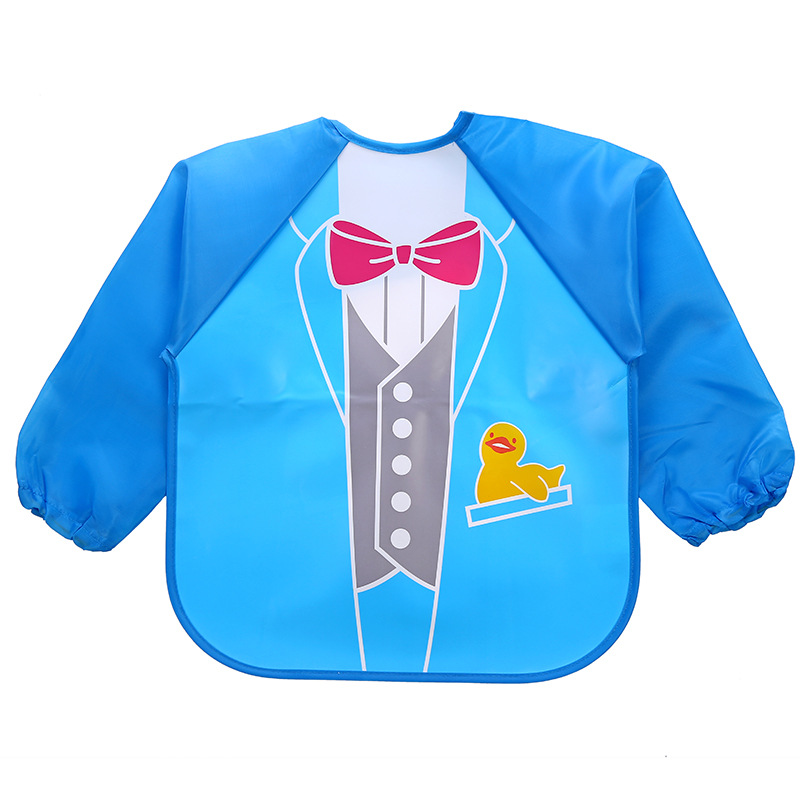 赤ちゃん用長袖防水バンダナ,食事の描画,漫画,新生児用タオル - Baby Food Apron のレビューと価格