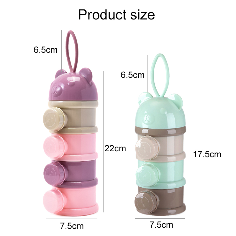 3/4 層ベビーポータブルベビーフード収納ボックス複数の開口 - Baby Food Universe のレビューと価格