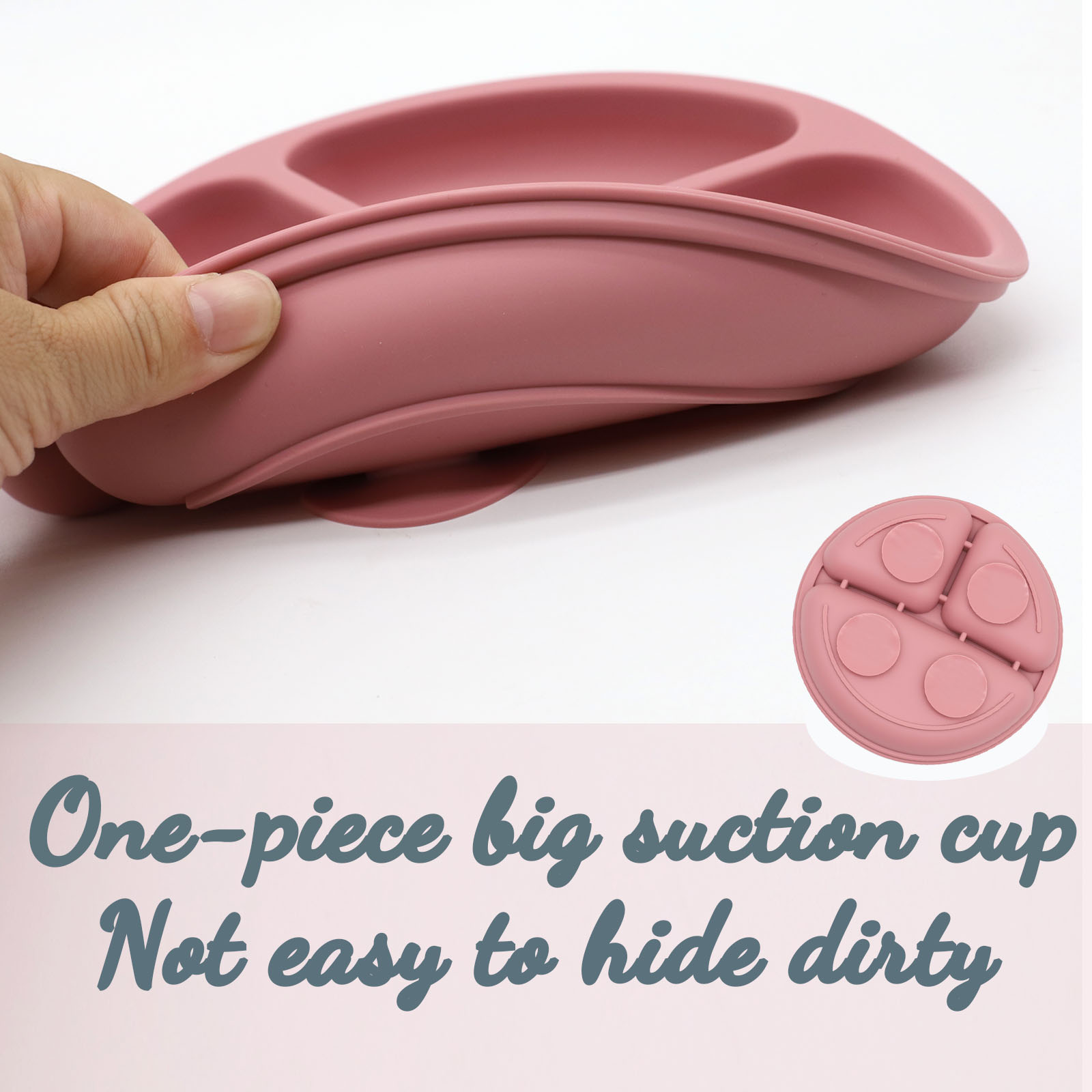 赤ちゃんの補完食食器用の強力な吸引力を備えた食品グレードのシ - Silicone Suction Bowl のレビューと価格