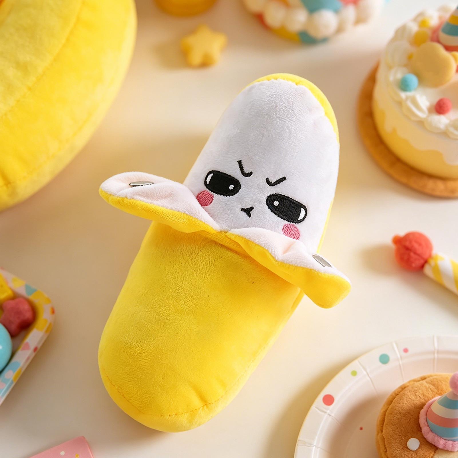 ぬいぐるみバナナ タッチセンサー付き ソフトインタラクティブ - Baby Food Banana のレビューと価格