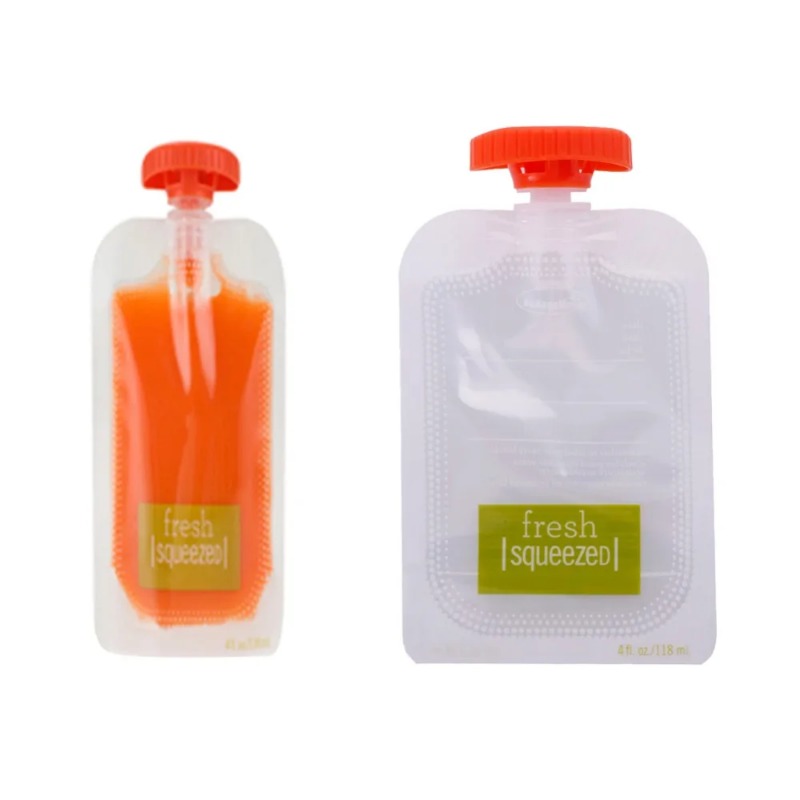 50個入り、赤ちゃん用食品保存袋。オーガニック食品を新鮮に保 - Baby Puree Pouch のレビューと価格